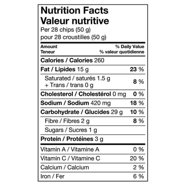 Image of Miss Vickie's Sea Salt & Vinegar Chips - 1 x 572 Grams